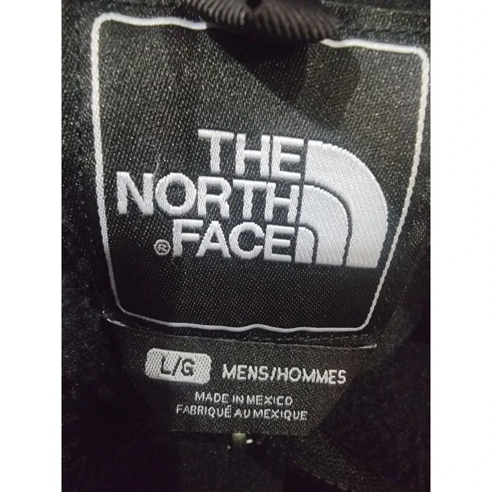 The North Face Denali Fleece Jacket sz L Black Polartec EUC! Retro TNF Nylon top